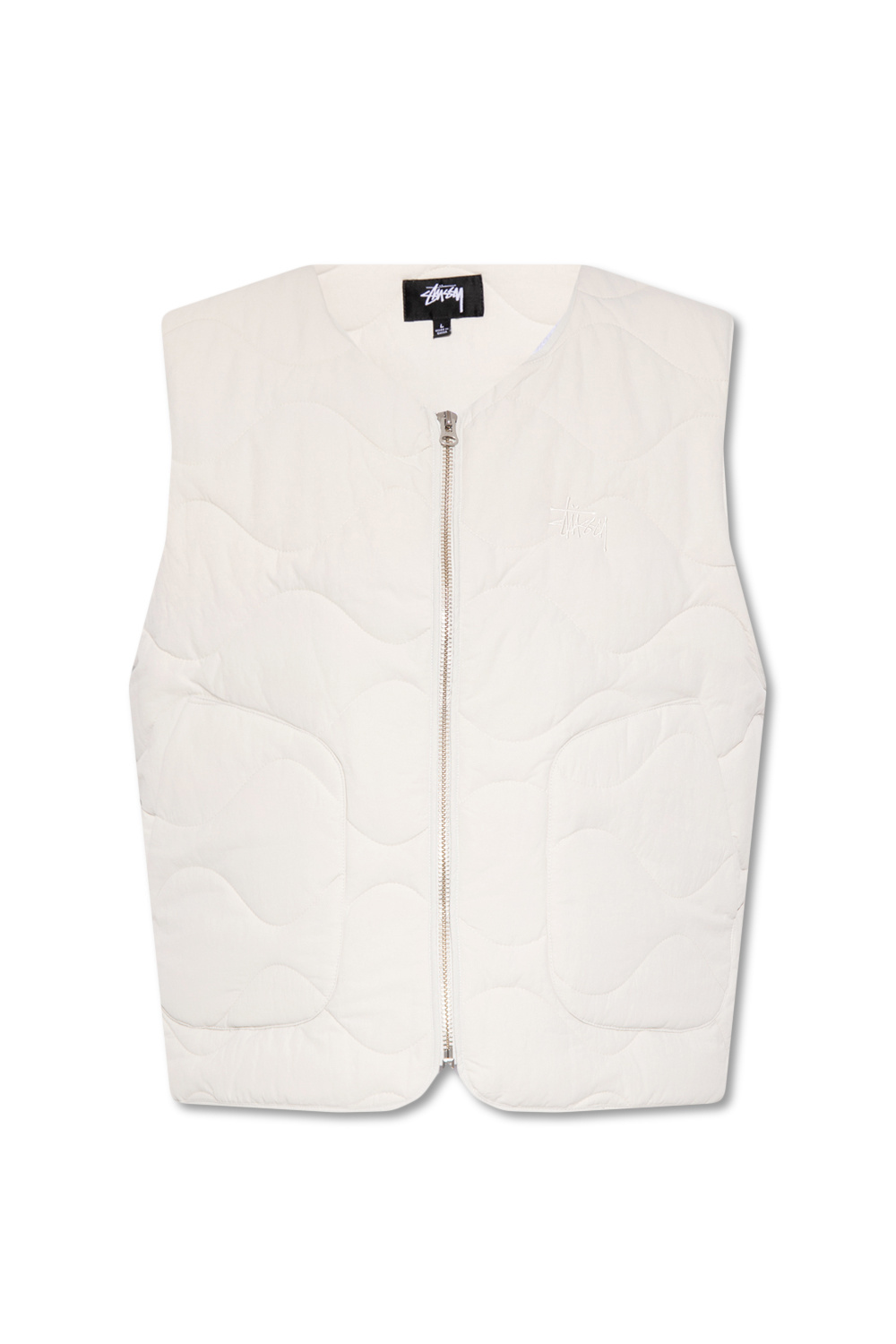 Men's Clothing | Jacquard mohair-blend sweater | SchaferandweinerShops |  Stussy Quilted vest